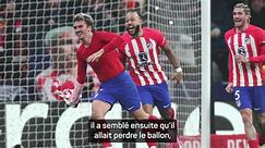Atlético de Madrid - Simeone : "Griezmann, un footballeur magique"
