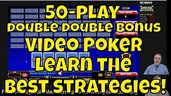 Double Double Bonus Video Poker - Learn the Best Strategies!