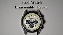 Fossil Watch Disassembly | Repair