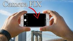 How to Fix iPhone 6/6s/7/8 Black Camera Issue | Camera Not Working Solved