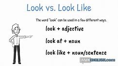 Understanding Confusing English Grammar: Look vs Look Like