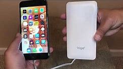 TG90 Portable Charger 10000mah Cell Phone Battery Backup Review