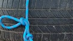 A common trucker's hitch you should try. #lashingknot #knottying #fyp #tips #techniques #climbing #knots #nudos #hitch #knot | Millie