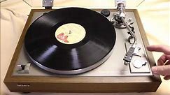 Vintage Sony PS 2700 Turntable Demo