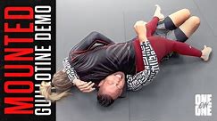 MMA Demo | Mounted Guillotine | Laura Sanko