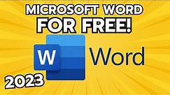 How To Download And Install Official Microsoft Word For Free 2023