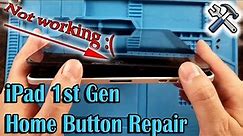 Apple iPad 1st Gen Home Button Malfunction - disassembly & repair