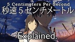 5 Centimeters Per Second is NOT Boring | Explained In 8 Minutes