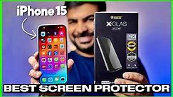 Best Screen Protector for iPhone 15 | Gadget Shieldz Tempered Glass for iPhones 15 | iPhone 15 Plus