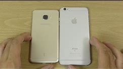 Samsung Galaxy C5 vs Apple iPhone 6S Plus - Speed Test! (4K)