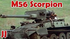 M56 Scorpion - American Airborne Tank Destroyer