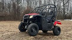 Riding The Honda Pioneer 500 It's Reliable BUT is it Versatile like the 520?
