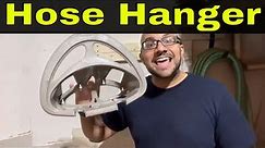 How To Install A Garden Hose Hanger-Full Tutorial