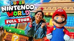 Super Nintendo World FULL TOUR at Universal Studios Hollywood | It was Awesome!