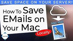Mac OS Catalina : How to move your emails for local back up on Mac Mail app.