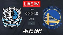 NBA LIVE! Golden State Warriors vs Dallas Mavericks | January 20, 2024 | Warriors vs Mavericks LIVE