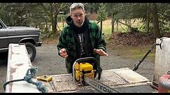 THIS IS IT!, 'How to tune your chainsaw .