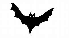 How to Draw a Scary Bat - Halloween - VERY EASY FOR KIDS