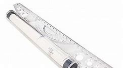 Utoolmart Rolling Parallel Ruler 12 inch, Balancing Scale Multi-Purpose Drawing Measuring Tool for Drawing Parallel Lines, Circles, Angles 1pcs