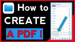 How To Create A PDF On iPhone 2024 Photo Converter To PDF iPhone