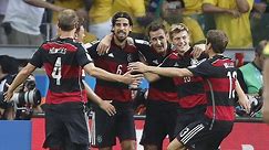 Brasilien gegen Deutschland - die Höhepunkte
