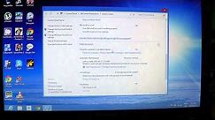Windows 8 - Action center options and settings
