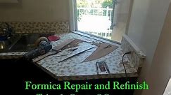 FORMICA COUNTERTOP REPAIR and refinish