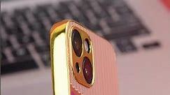 Gold Embossed iPhone Covers