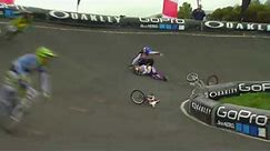BMX Racing Crashes | Sam Willoughby, Connor Fields, Maris Stromberg, David Herman | Classic Clip