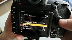 Nikon AF Fine Tune - Easiest and Best Way I've Found