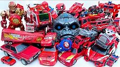 Nemesis Red Car Transformers JCB TOY Mcqueen cars, truck, crane &boat Robot Transfiguration animal