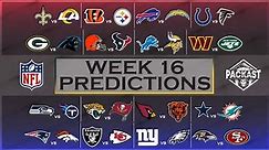 NFL Week 16 Predictions