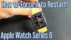 How to Force Restart Apple Watch Series 6