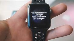 Forgot apple watch passcode - Reset apple watch