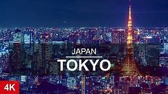 Tokyo, Japan – Aerial Drone Video [4K]