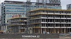 Warszawa / Warsaw Budowa Towarowa 22 - budowa budynku B / Construction of Towarowa 22 - 03.02.2024