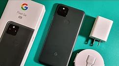 Google Pixel 5a Unboxing and Setup