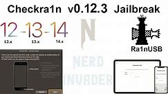 Jailbreak iOS 12.5.5 ~ iOS 15.3 || Checkra1n Bootable USB drive Latest version || Ra1nusb