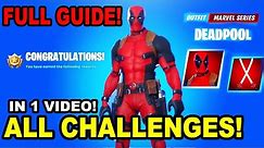 *All* DEADPOOL Challenges! How To Complete Every Challenge FULL GUIDE!
