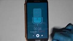 How to Record Sounds on SAMSUNG Galaxy S4 – Use Sound Recorder