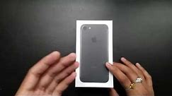 New iphone 7 Matte Black Color unboxing !!!