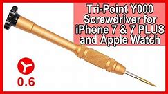 Tri-point Y000 Screwdriver for iPhone 7 7 Plus and Apple Watch