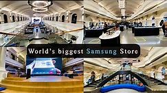 World's biggest Samsung Store in Bangalore, India | Samsung Opera House Store Tour