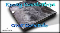Epoxy Countertops Over Concrete.