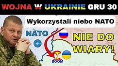 30 GRU: ROSJANIE ROBIĄ SIĘ BEZCZELNI. Użyli PRZESTRZENI POWIETRZNEJ NATO | Wojna w Ukrainie Wyjaśnio