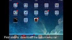 How to install the sega saturn emulator on iPad, iPod and iPhone