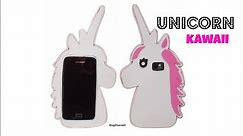 DIY: How to make a kawaii unicorn PHONE CASE