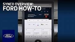 SYNC® Overview | Ford How-To | Ford