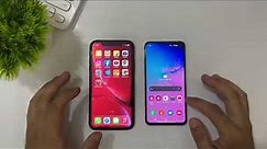 IPhone XR VS Samsung Galaxy S10e / Speed Test / 2022