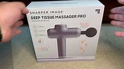 SHG Reviews Deep Tissue Massager - Sharper Image